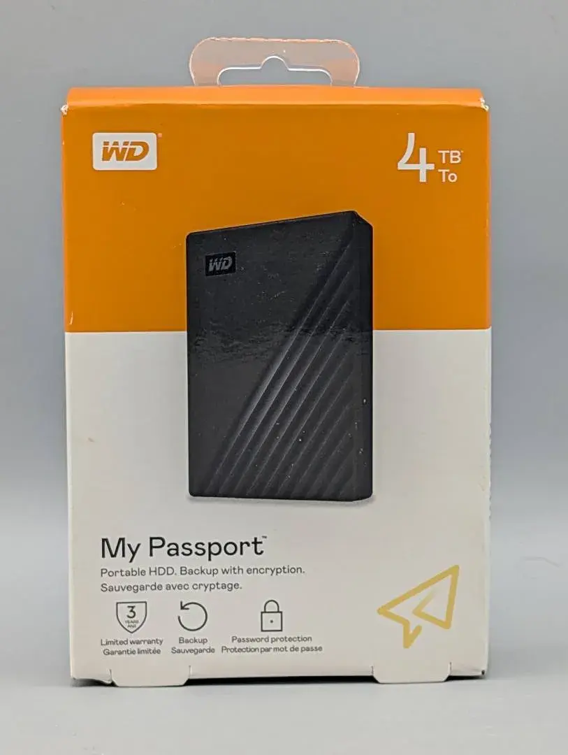 WD 4TB My Passport External Hard Drive #2