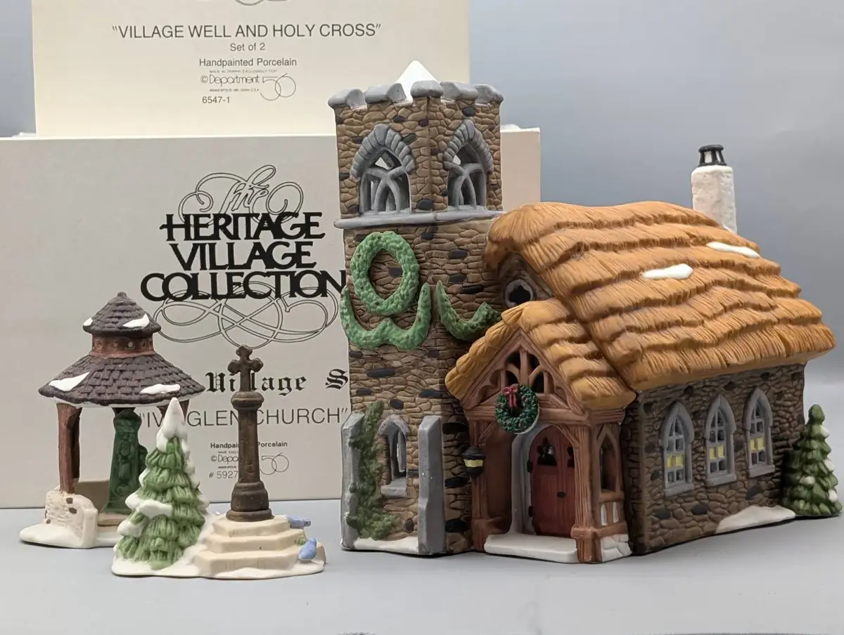 Ivy Glen Church and Accessories by Heritage Village Collection 
