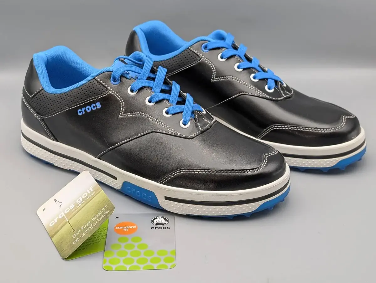 Men's Crocs Golf Shoes Size 12.5