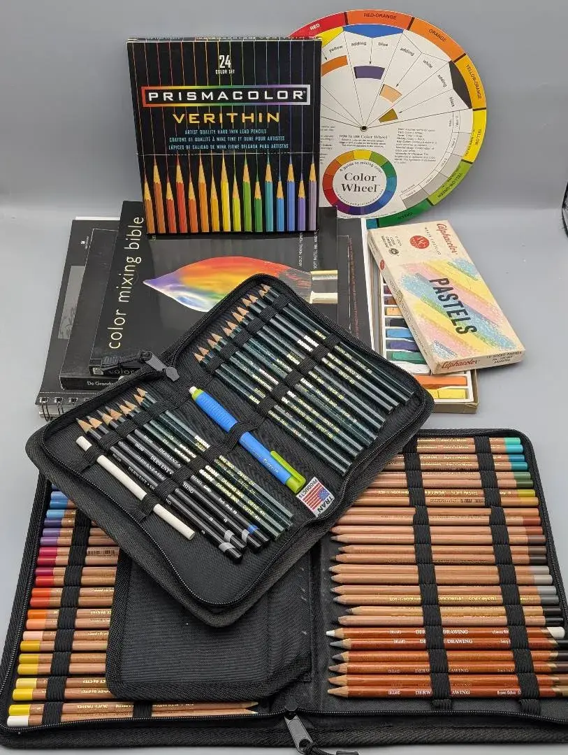 Art Pencils and Books
