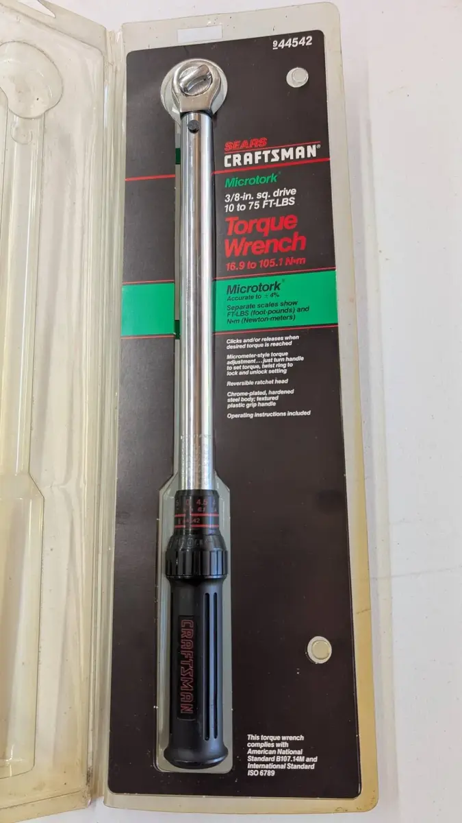 Sears Craftsman Torque Wrench