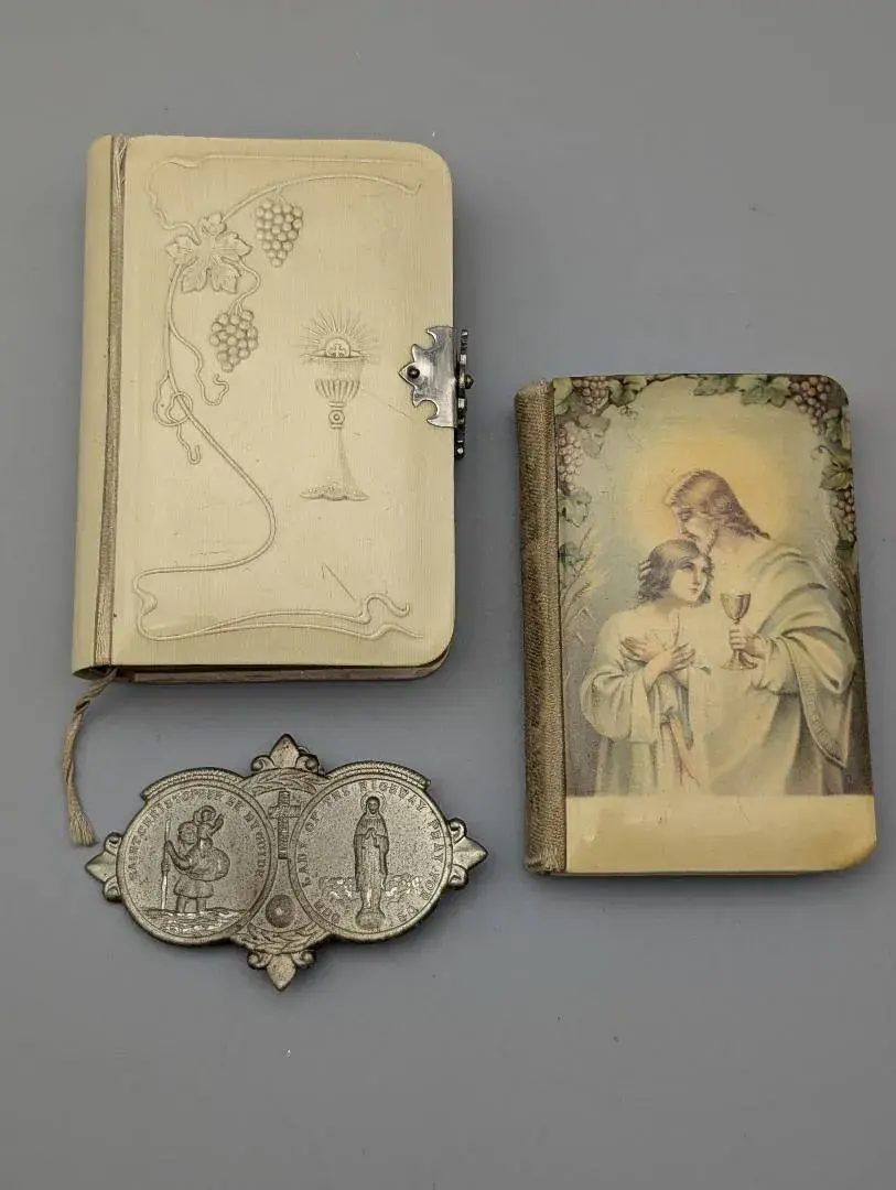 Antique Celluloid Prayer Books