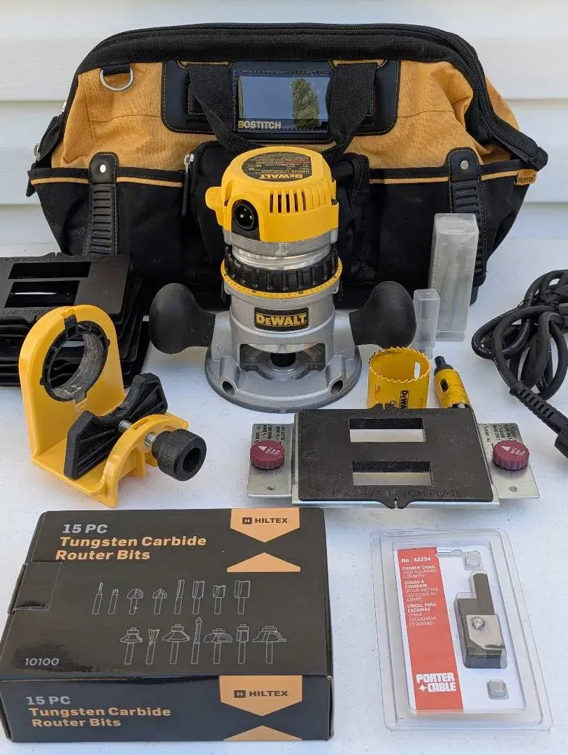 DeWalt Electric Router and More