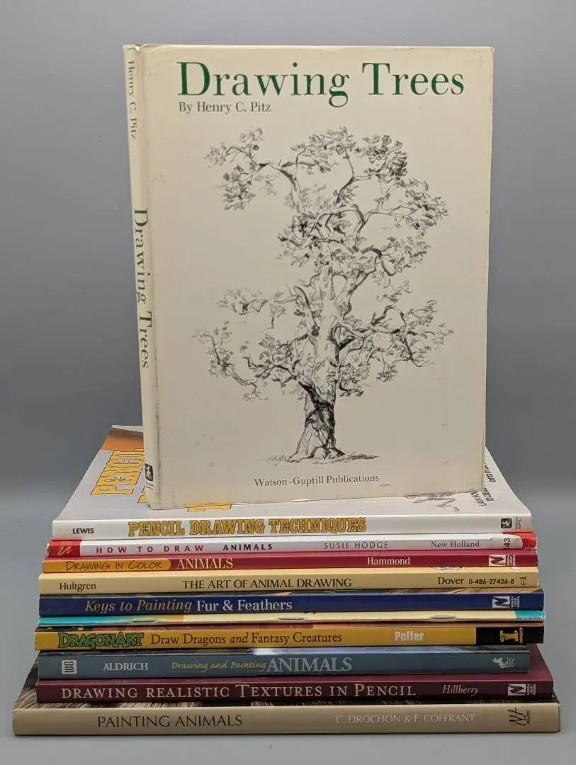 Drawing and Painting Instructional Books 