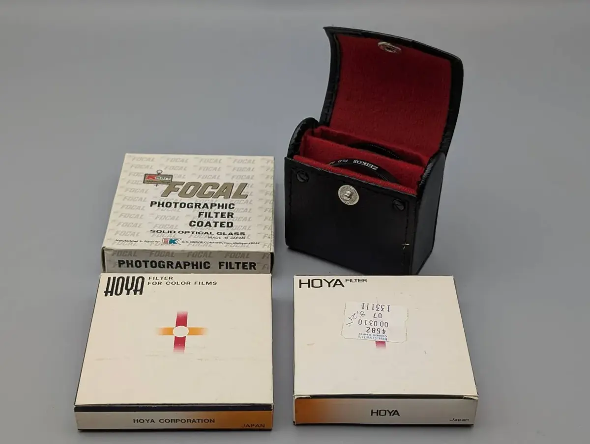 Hoya, Focal, and Zeikos Camera Lens Filters