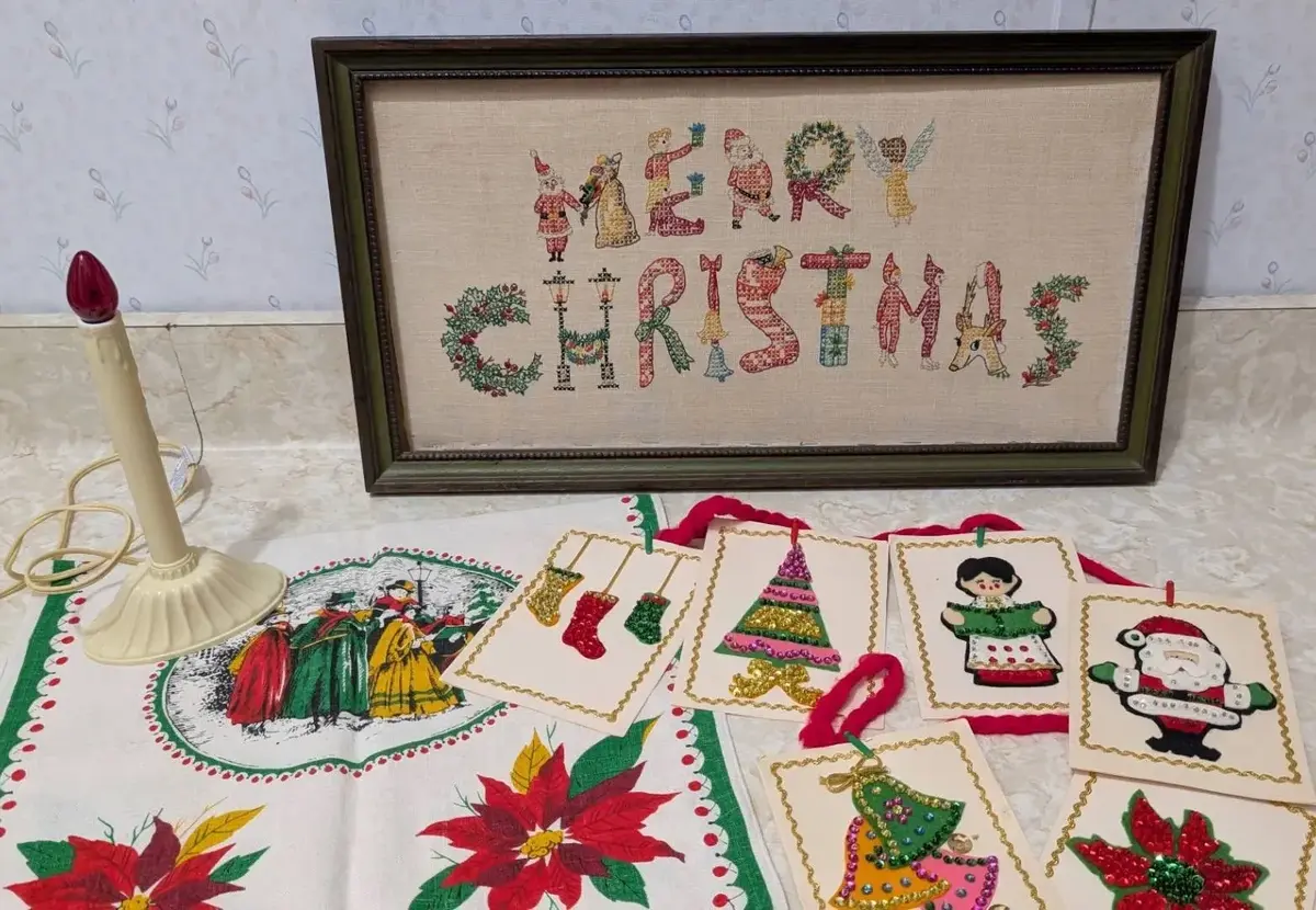 Hand-Crafted Christmas Textiles