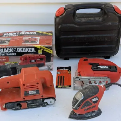 Black And Decker Sanders and Saw