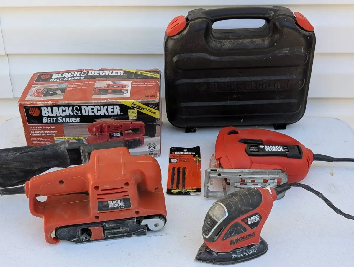 Black And Decker Sanders and Saw