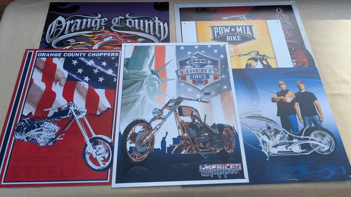 American Chopper Metal Signs