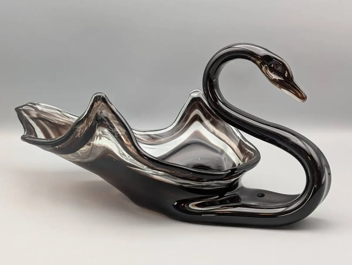 Marigold Glassware Swan