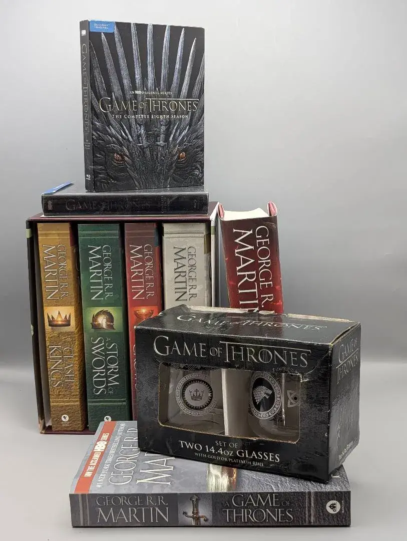 Game Of Thrones Book Set, Blu-rays, and More