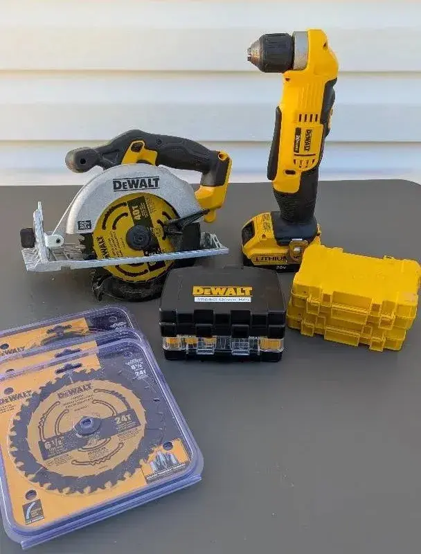 DeWalt Saw and Drill