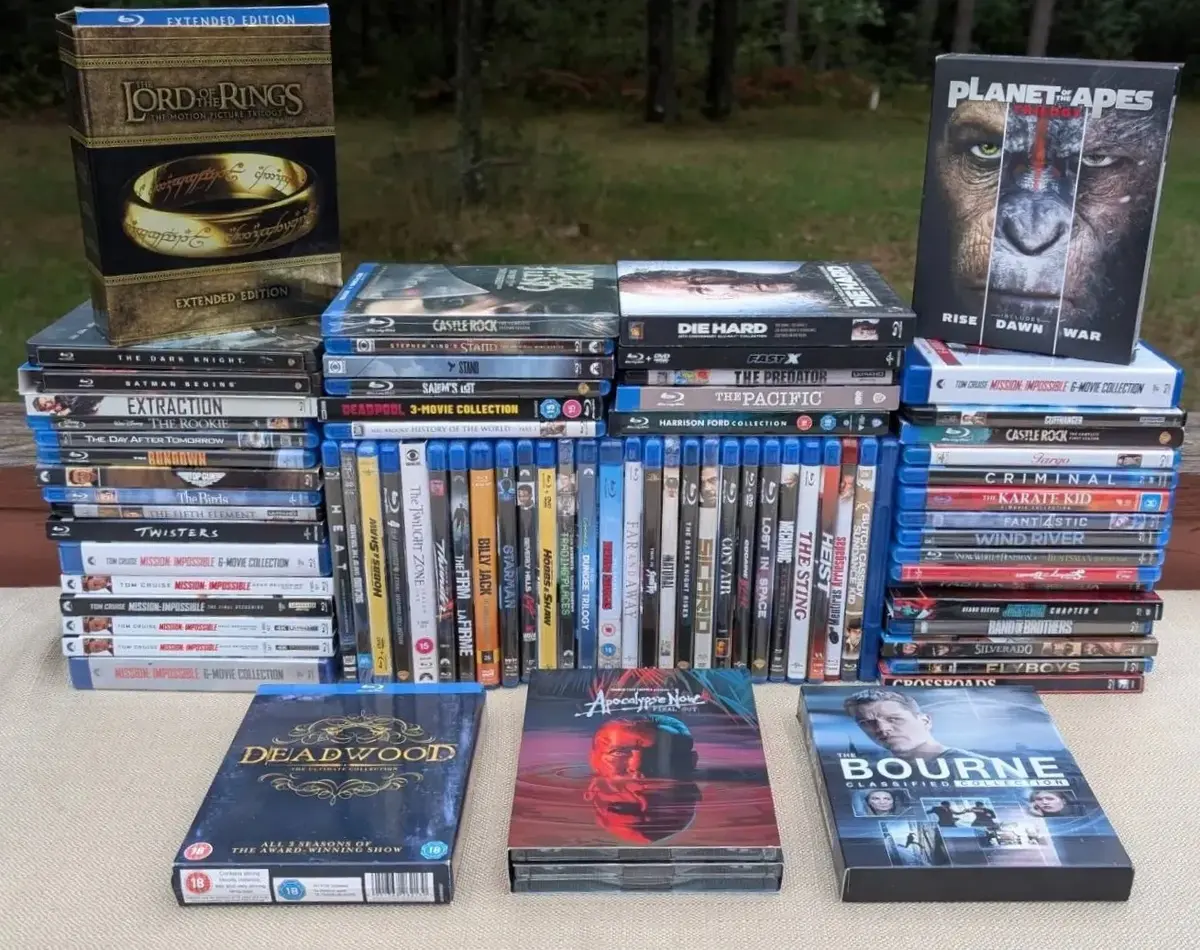 Huge Movie and TV Series Media Collection
