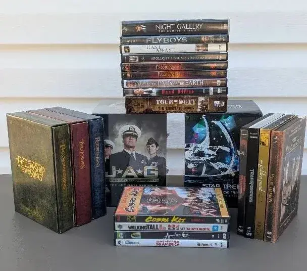 Movie and TV Shows DVDs