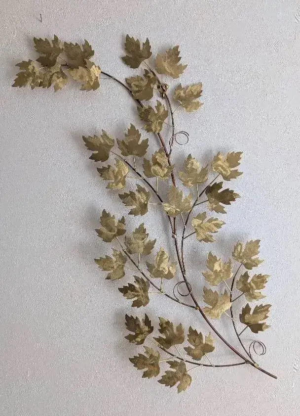 1970s Mixed Metal Wall Sculpture