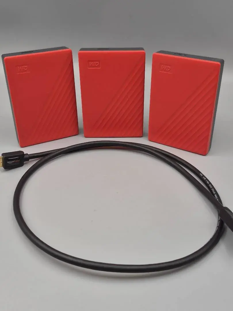 WD 4TB My Passport External Hard Drives #3
