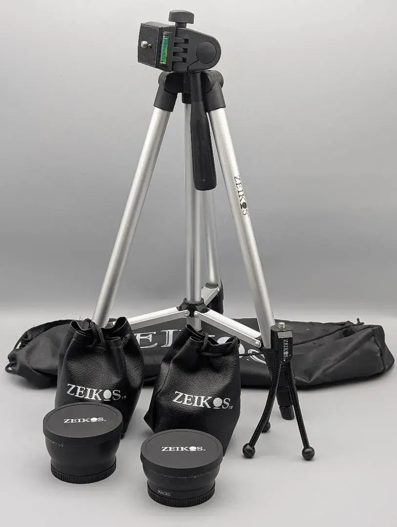 Zeikos Lenses and Tripods 