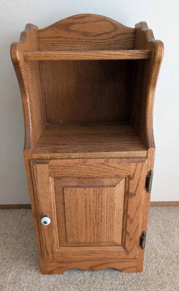 Oak Telephone Stand