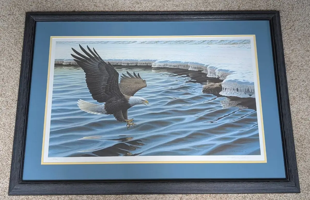 Thomas Schultz Signed Eagle Print