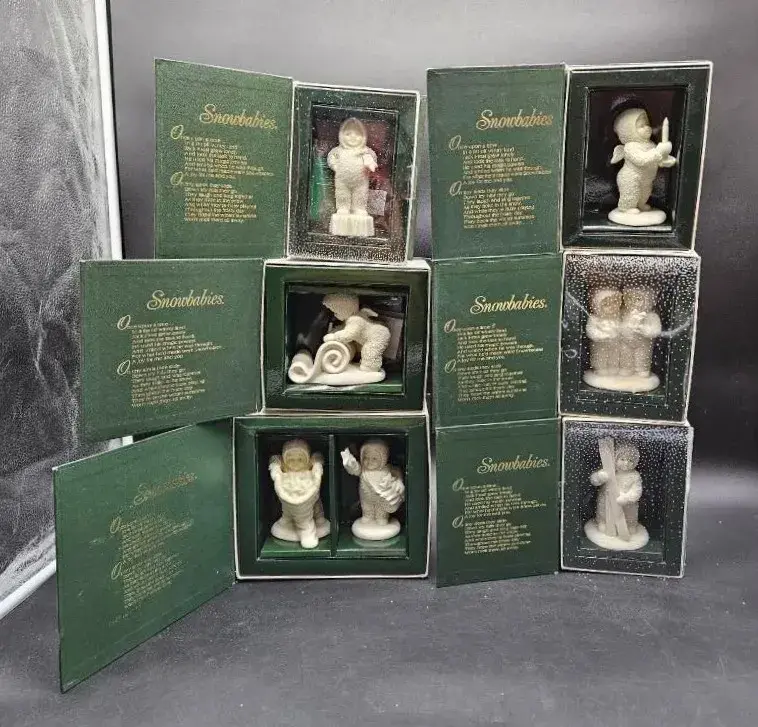 (6) Snowbabies Figurines Department 56  Collection