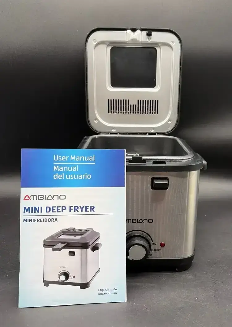 MBIANO Mini Deep Fryer
