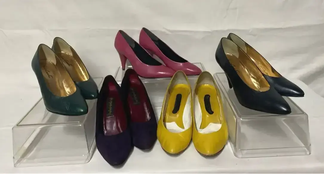 (5) Pairs of Vintage High Heels- Lot #4