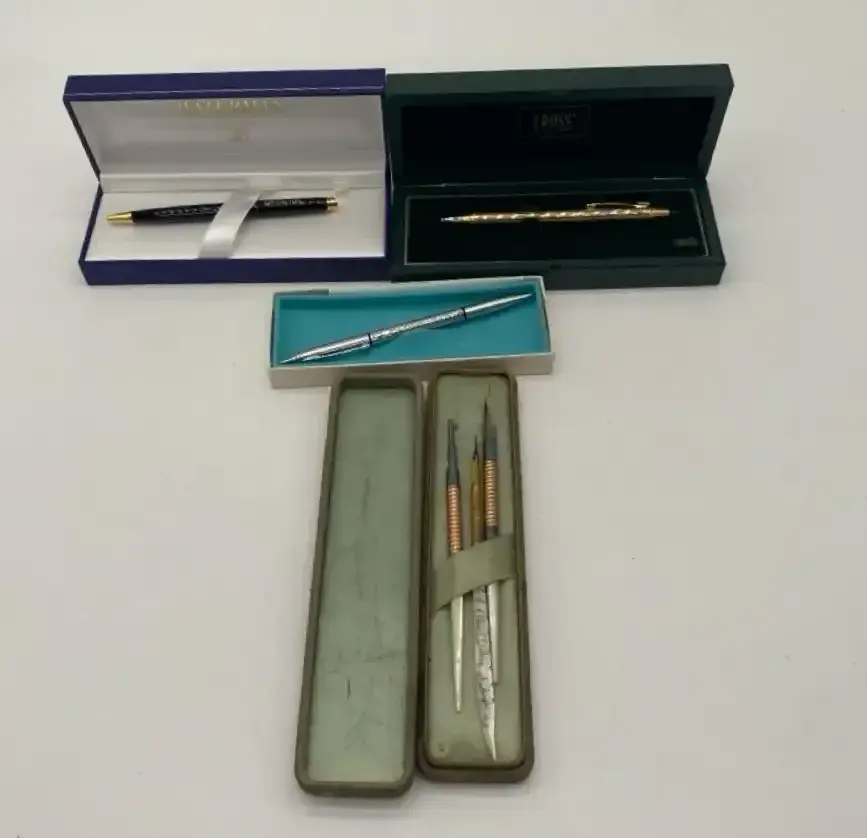  Victorian Dip Pen Set & Other Pens