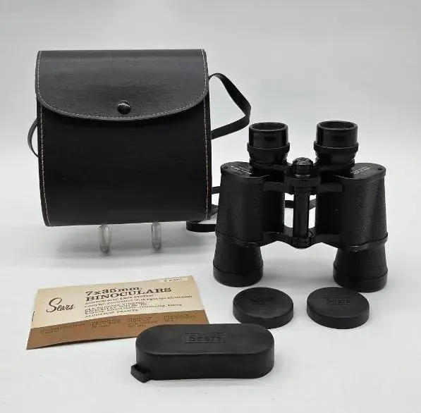 Vintage Sears 7x35mm Binoculars 