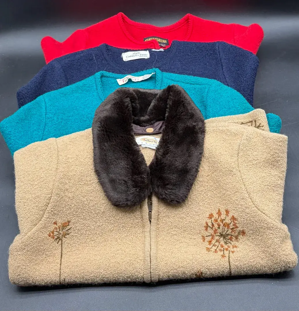 (4) Wool Fashion Jackets