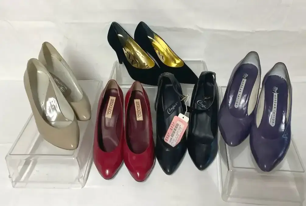 (5) Pairs of Vintage High Heels- Lot #8