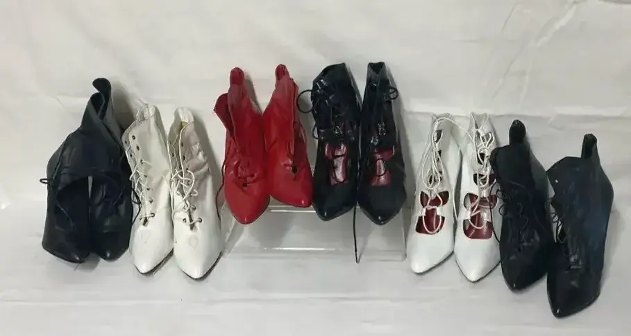 (6) Pairs of Vintage Booties