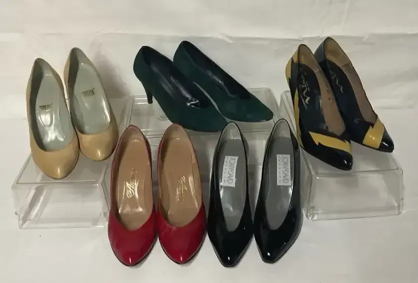 (5) Pairs of Vintage High Heels- Lot #2
