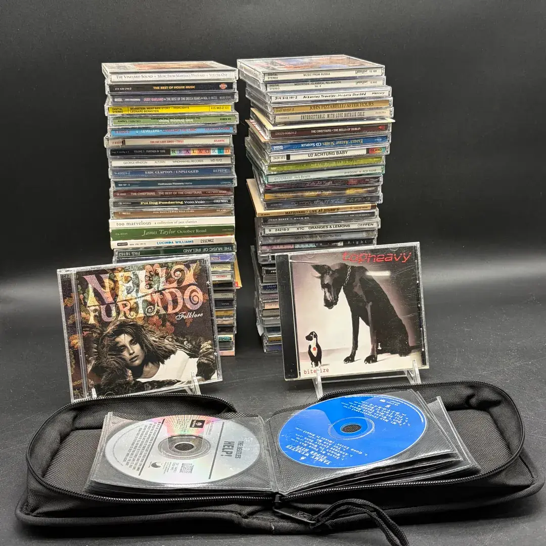 Assorted CDs & CD Case