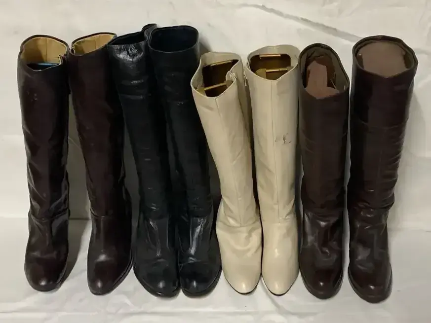 (4) Pairs of Tall Boots
