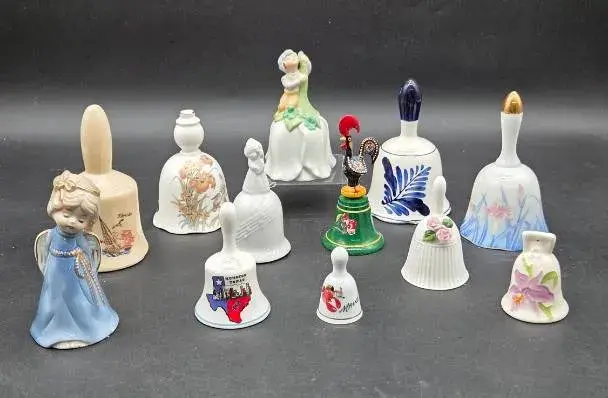 (12) Decorative Collectible Bells