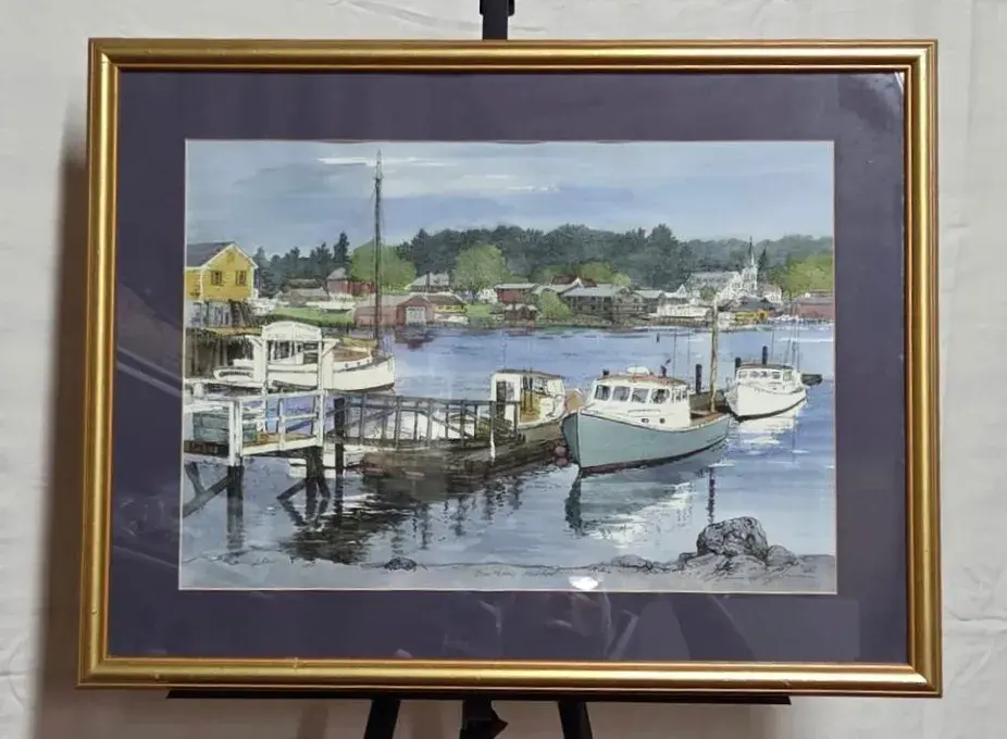 Diana Tyler "Boothbay Harbor" Print