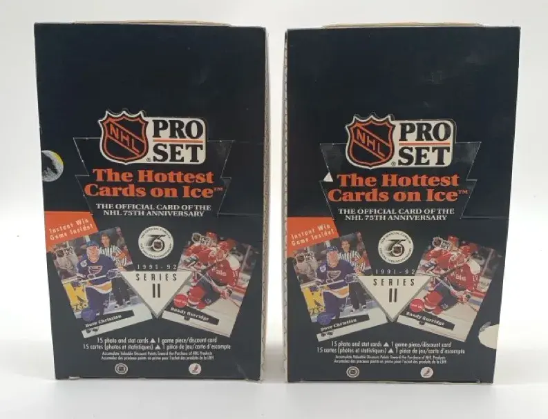 NHL Pro 75th Anniversary Photo Stat Cards Series II