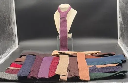 Collection of Square End Knit Ties