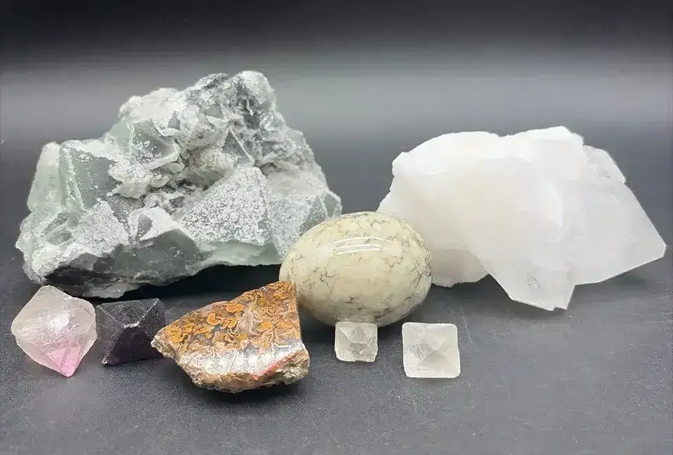 Collection of Crystals & Minerals