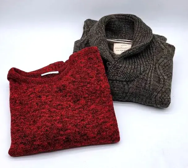 His & Hers Vintage Acrylic Sweaters