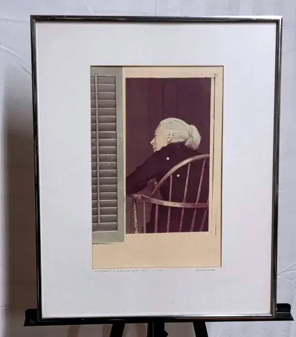 "Arrangement In Brown and Black" Framed Photograph