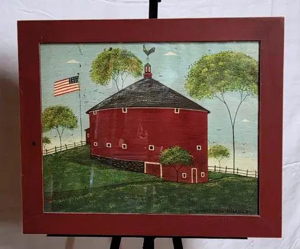 Warren Kimball Folk Art Print 