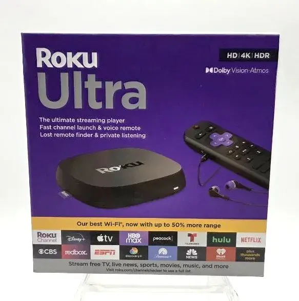 Roku Ultra Streaming Player- NEW