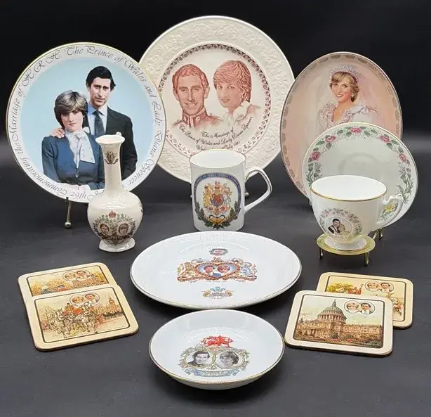 Prince Charles & Diana Collectibles