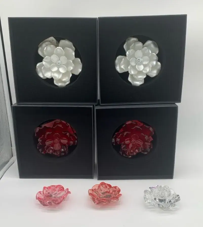 Waterford Flower Head Paperweight Collection