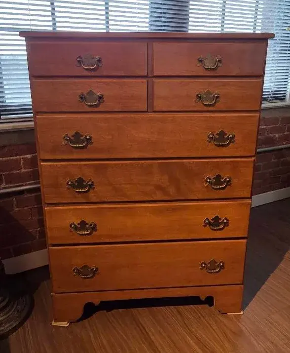 Ethan Allen Highboy Dresser