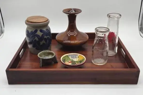 Pottery, Glass & Wood Collection 