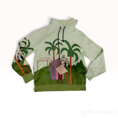 Loewe Ken Price Graphic Cotton Hoodie Size S
