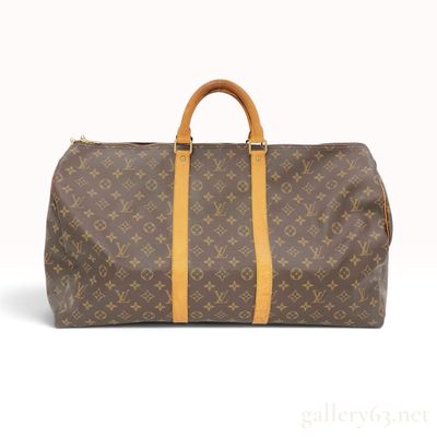 Louis Vuitton Monogram Keepall 55 Travel Bag
