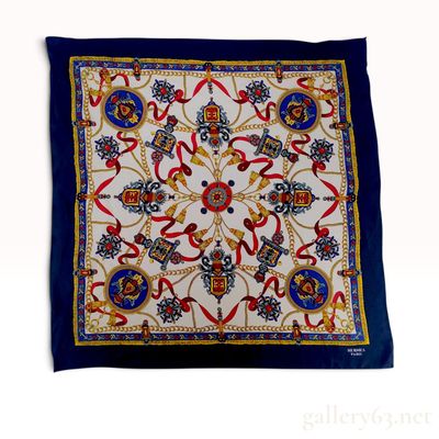 Vintage Hermes Silk Scarf 90cm